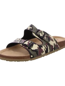 Diverse Clogs & Pantoletten·Pantoletten^Bio-Pantolette in grün