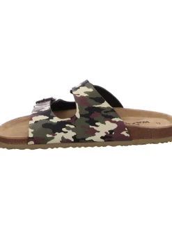 Diverse Clogs & Pantoletten·Pantoletten^Bio-Pantolette in grün