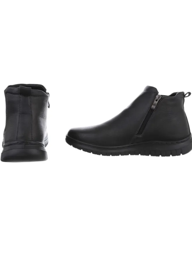 Boot in Schwarz>Ital-Design Online