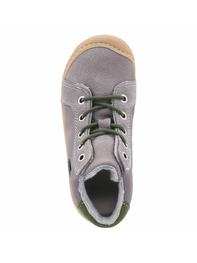 PEPINO Lauflernschuhe^Boot mit Warmfutter in grün