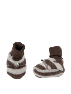 Booties Krabbelschuhe Merino-Wolle in braun>Joha Online