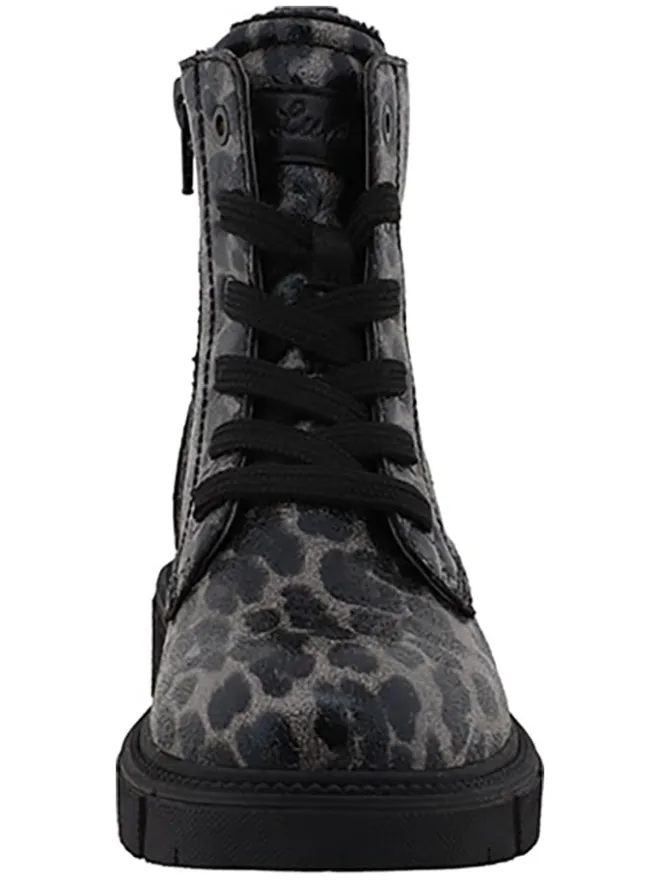 Boots "Elda 1" in Grau/ Schwarz>Lurchi Sale