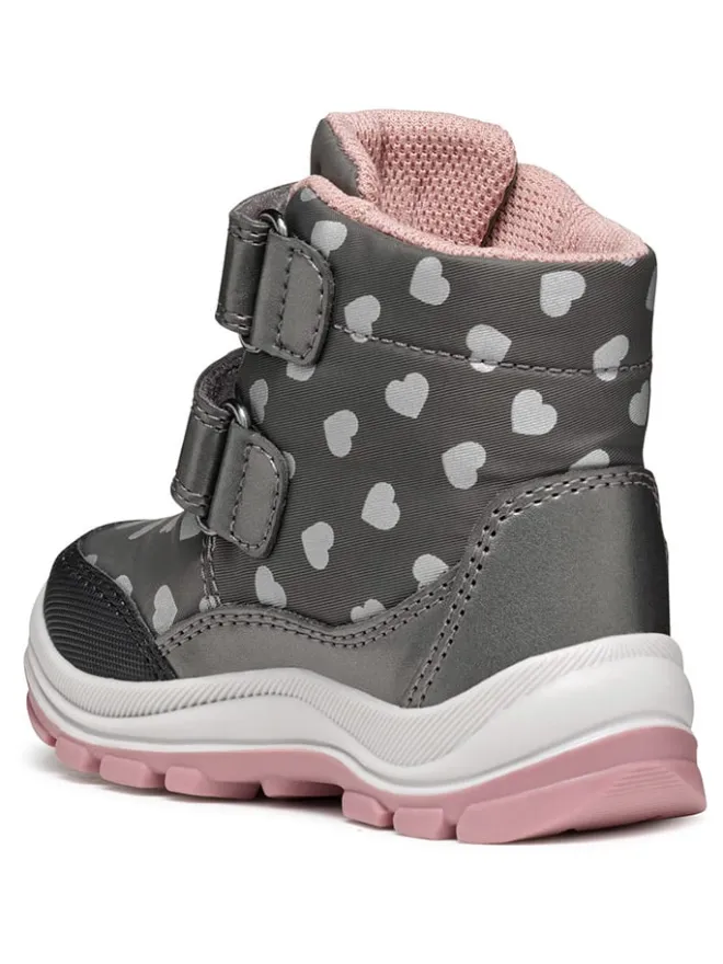 Geox Stiefel & Boots|Stiefel & Boots·Boots^Boots "Flanfil" in Grau/ Rosa
