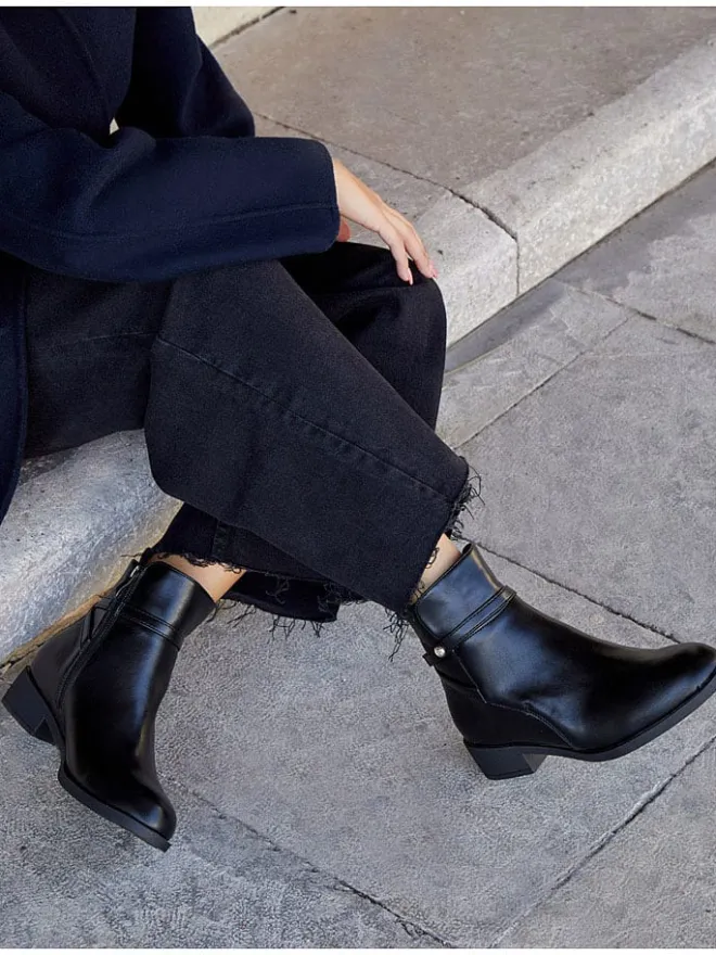 Boots in Schwarz>Belluci New