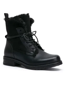 Boots in Schwarz>Foreverfolie New