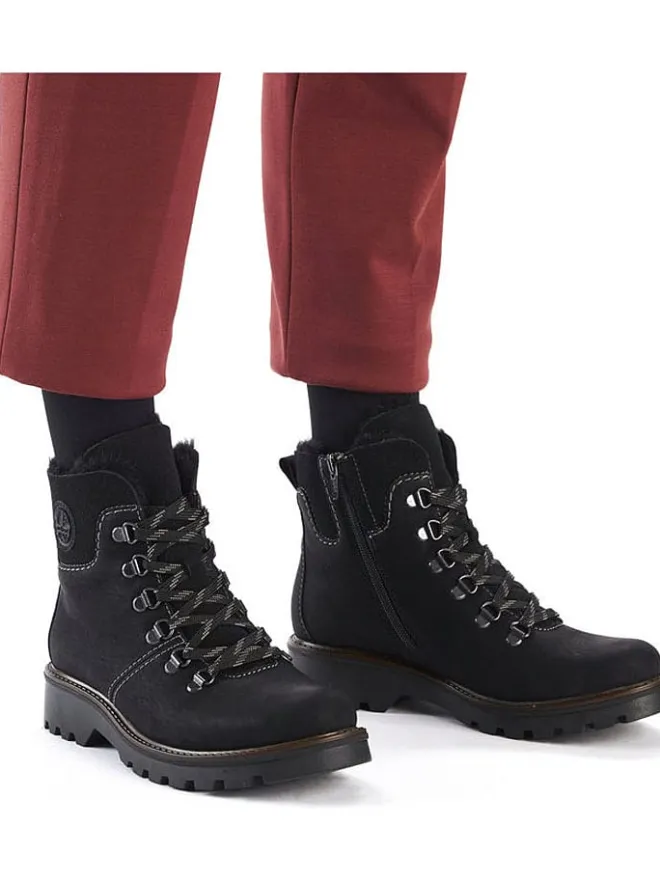 Boots in Schwarz>rieker Best