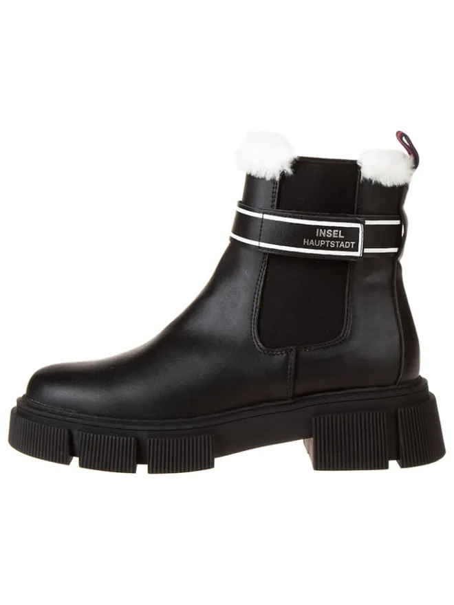 Boots in Schwarz>Inselhauptstadt Outlet