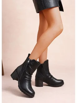 Foreverfolie Stiefel & Boots^Boots in Schwarz