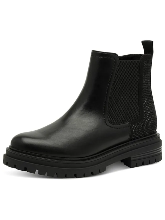 Boots in Schwarz>s.Oliver Discount