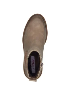 Boots in Taupe><noscript><img width=