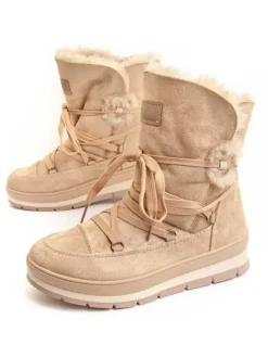 Montevita Stiefel & Boots^Boots Plateau-Ankle-Boot Bottivita56 in Beige