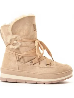 Montevita Stiefel & Boots^Boots Plateau-Ankle-Boot Bottivita56 in Beige
