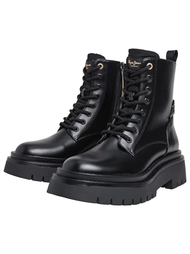 Pepe Jeans FOOTWEAR Stiefel & Boots^Boots "Queen Handler" in Schwarz
