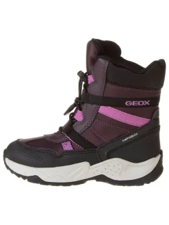 Boots "Sentiero" in Aubergine/ Schwarz>Geox New