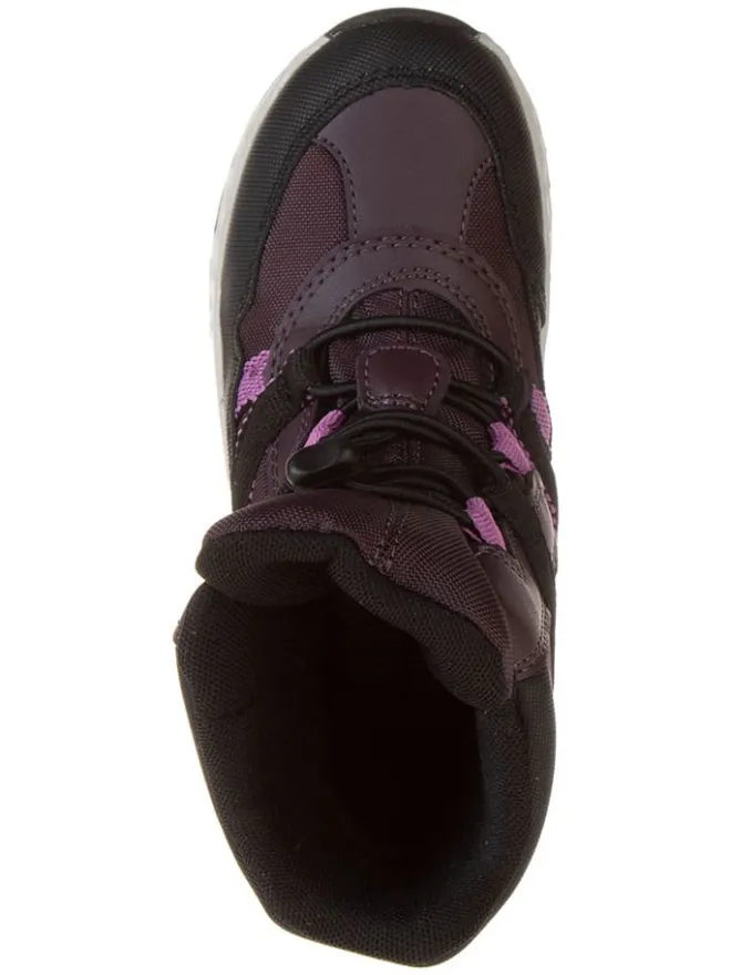 Boots "Sentiero" in Aubergine/ Schwarz>Geox New