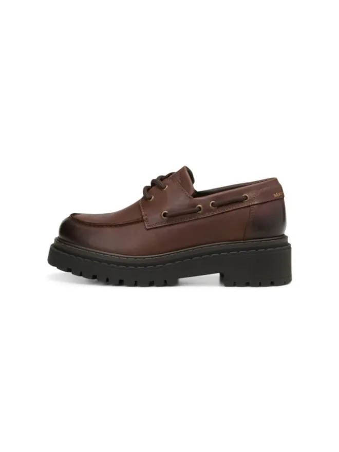 Marc O'Polo Schnürschuhe^Bootsschuh Model Philomena in dark brown