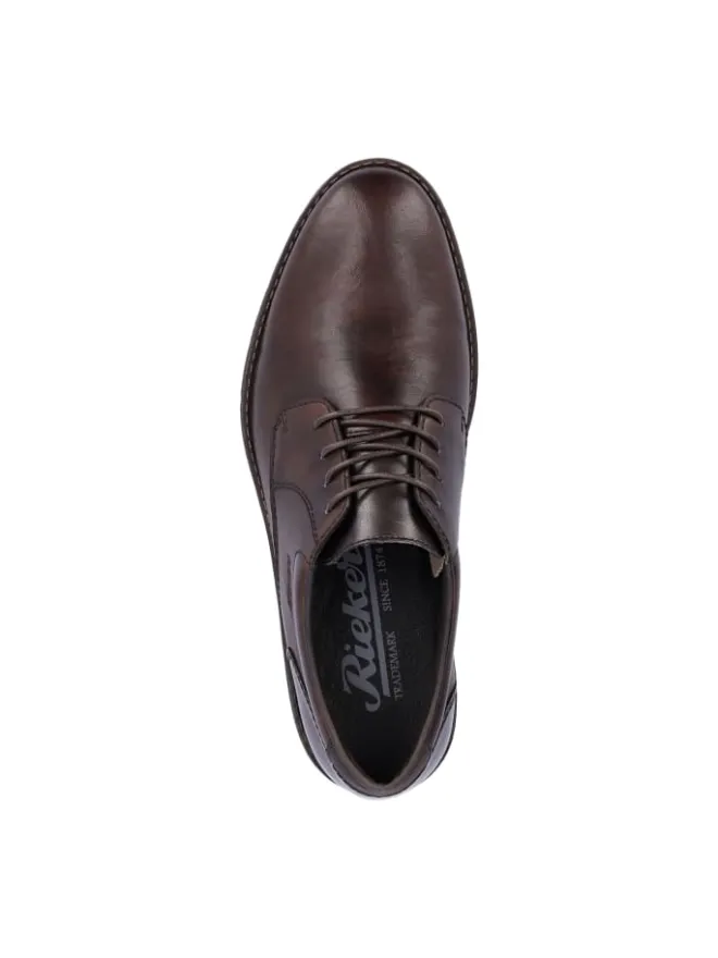 rieker Schnürschuhe^Business Schnürschuhe in Braun