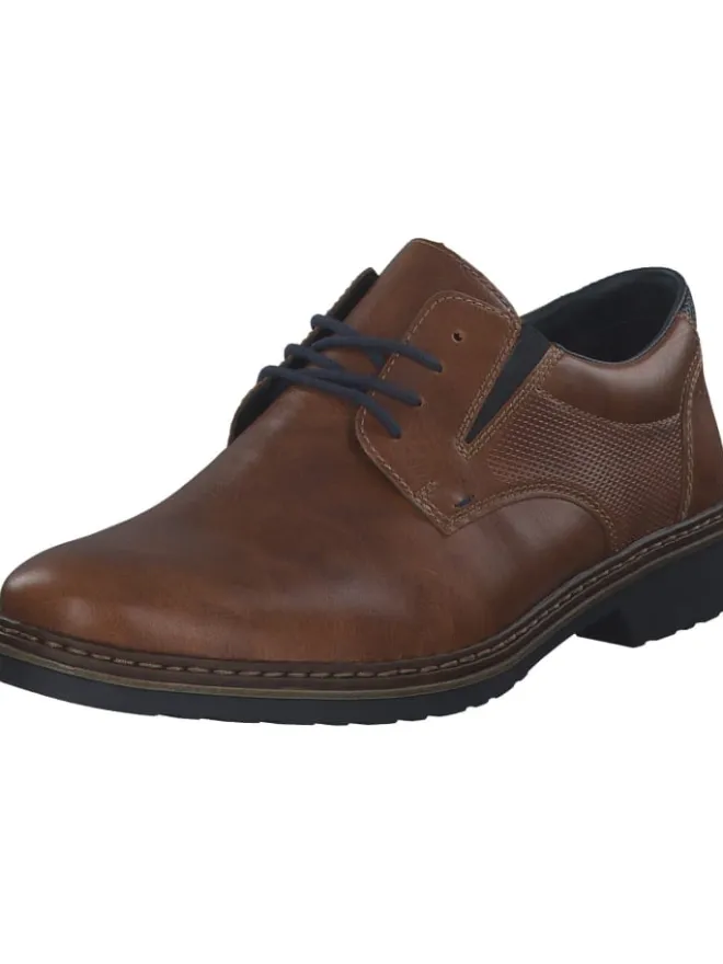Business-Schnürschuhe in peanut/pazifik>rieker Discount