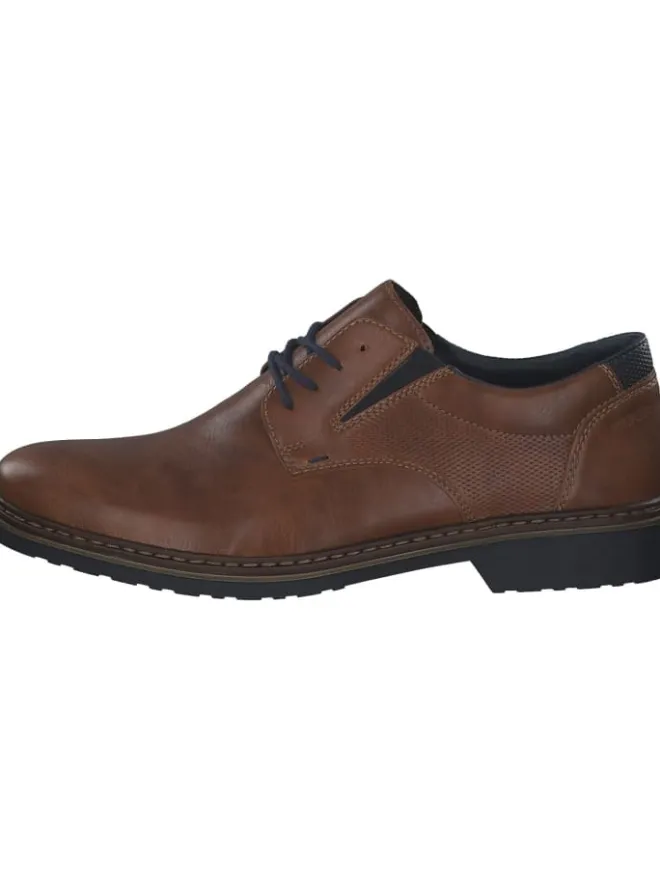 Business-Schnürschuhe in peanut/pazifik>rieker Discount