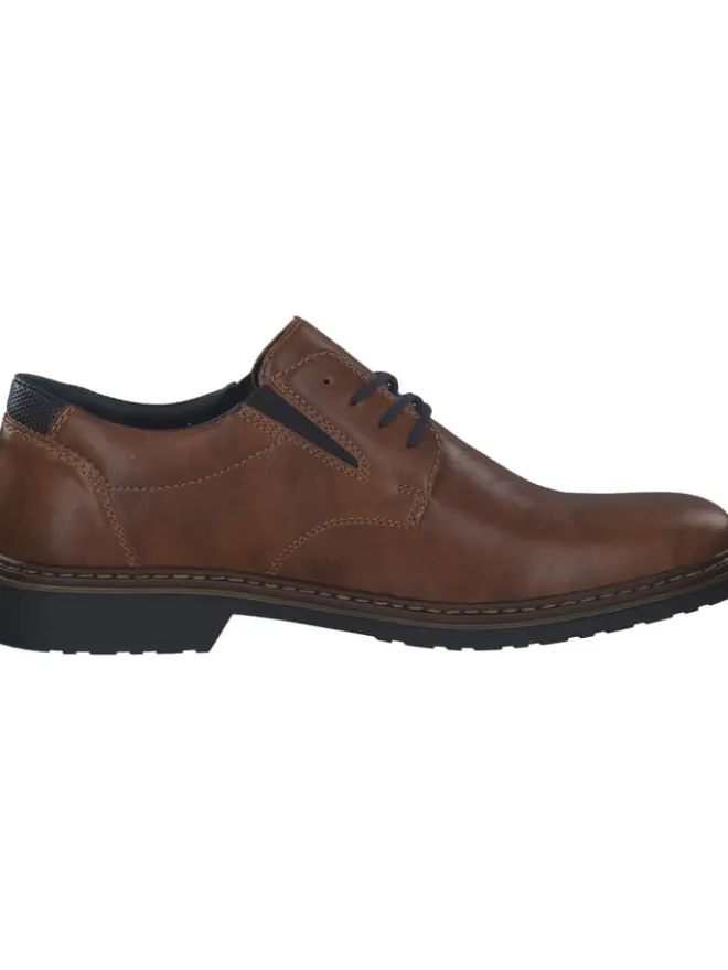 Business-Schnürschuhe in peanut/pazifik>rieker Discount