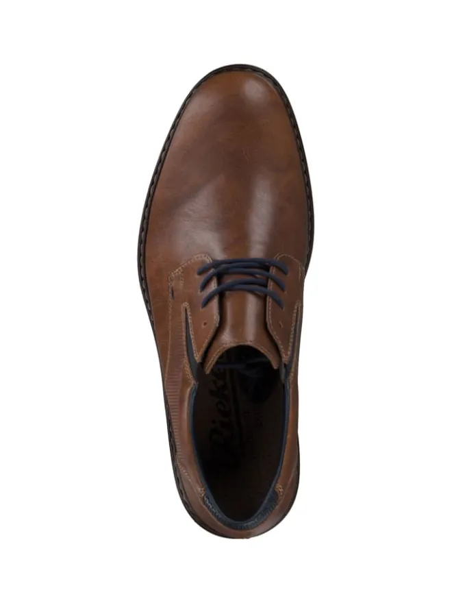 Business-Schnürschuhe in peanut/pazifik>rieker Discount