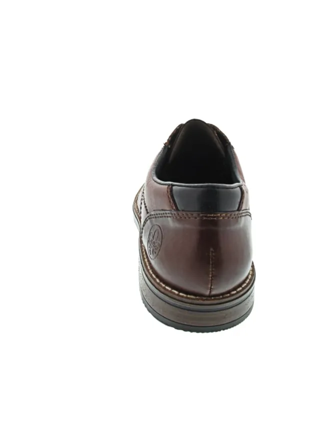 rieker Schnürschuhe^Businessschuh Braun