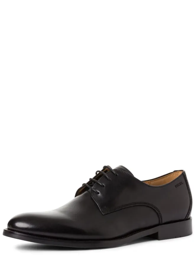 DIGEL Schnürschuhe^Business-Schuhe Sebastian in schwarz - 0001