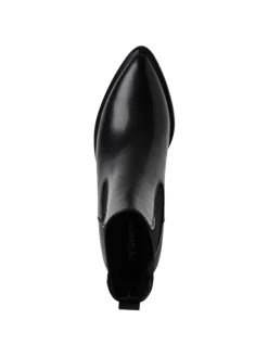 Chelsea Boot in BLACK LEATHER>Tamaris Best