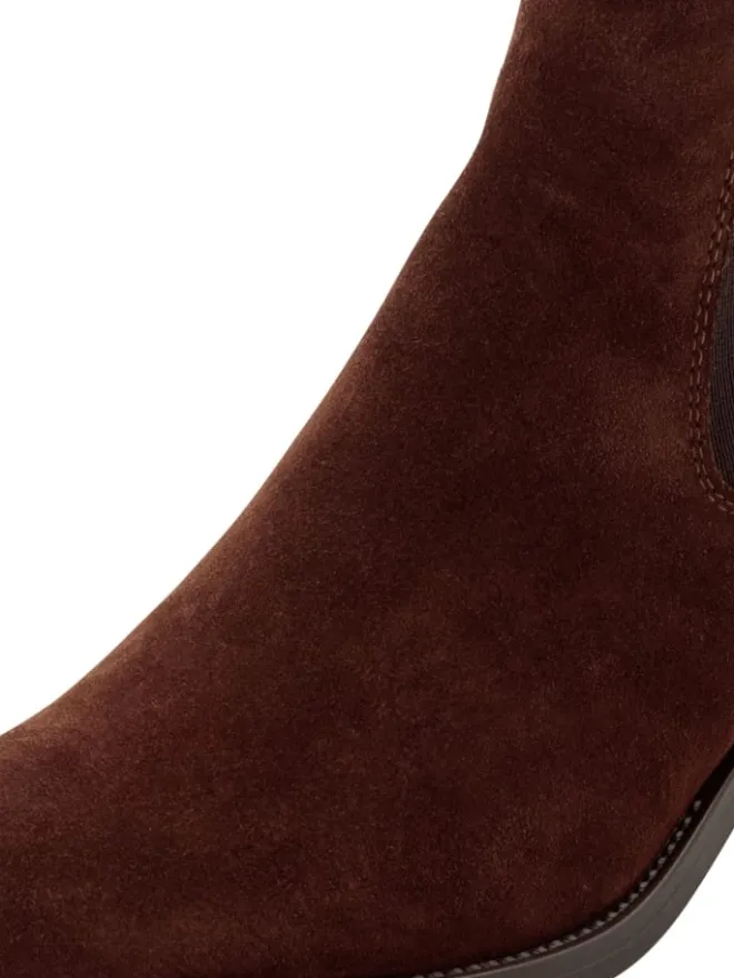 Chelsea Boot in MOCCA SUEDE>Tamaris Hot