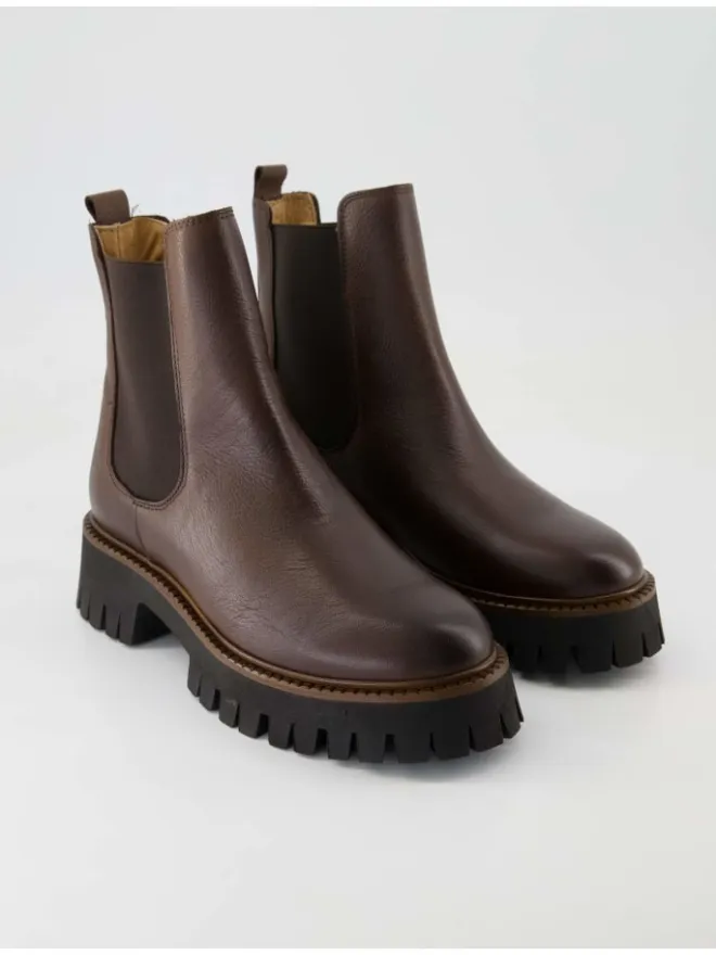 Zahira Stiefeletten^Chelsea Boots in Braun