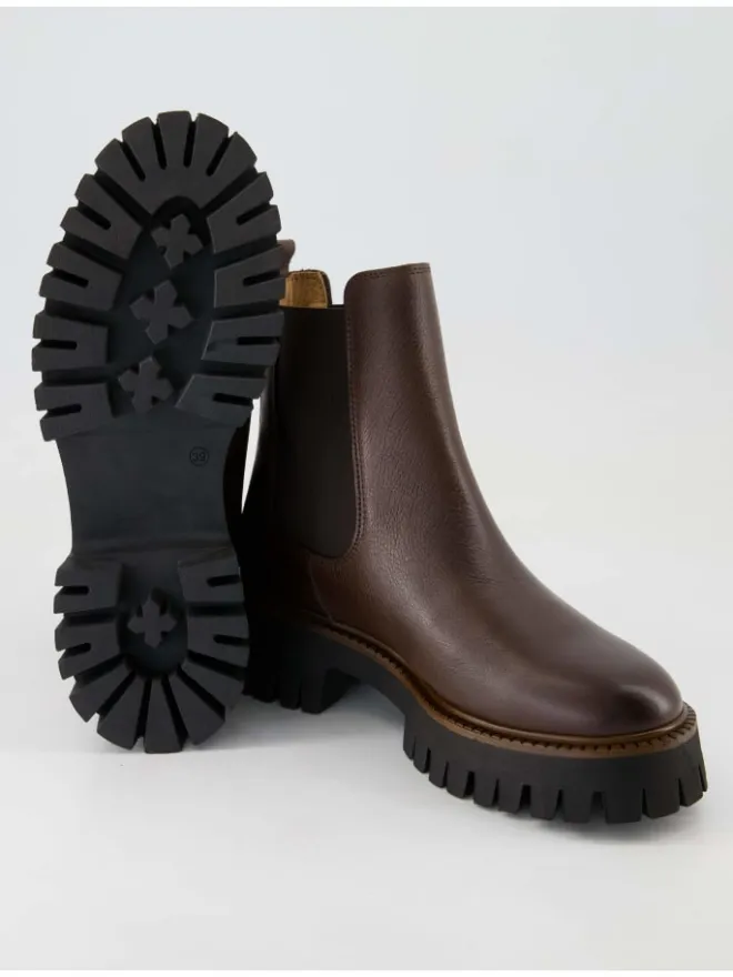 Zahira Stiefeletten^Chelsea Boots in Braun