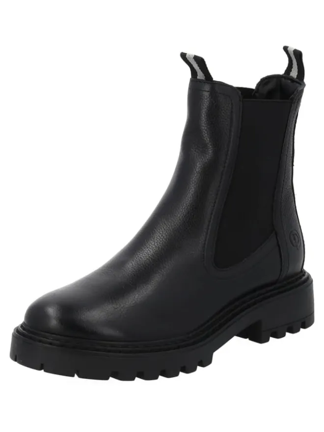 Palado Stiefeletten^Chelsea Boots in lack/black