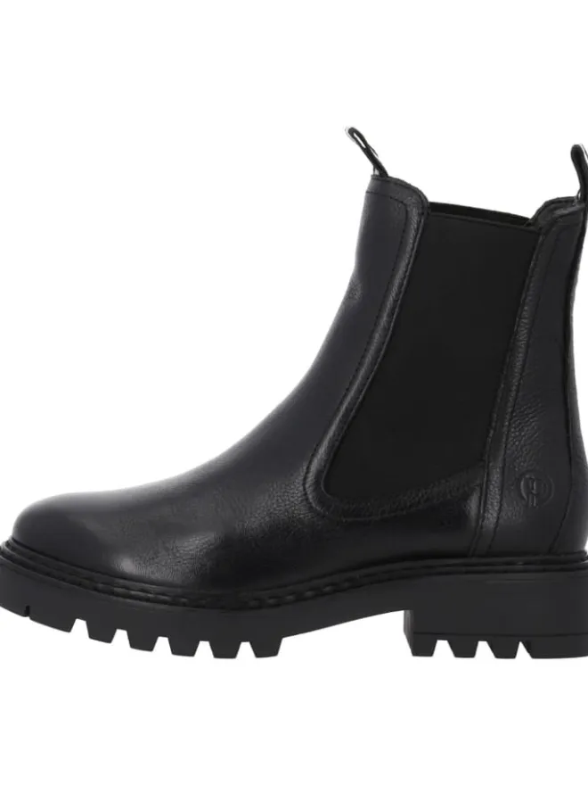 Palado Stiefeletten^Chelsea Boots in lack/black