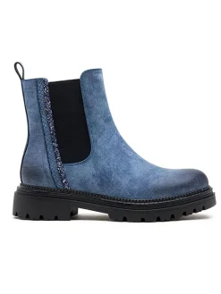 Chelsea-Boots in Blau>Foreverfolie Best