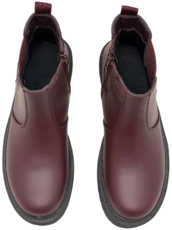 C'M Stiefeletten^Chelsea-Boots in Bordeaux