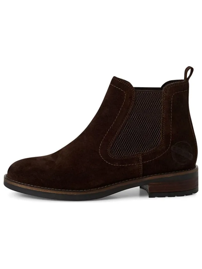 s.Oliver Stiefeletten^Chelsea-Boots in Braun