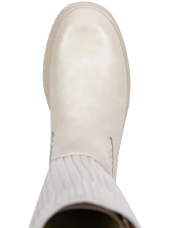 Chelsea-Boots in Creme><noscript><img width=