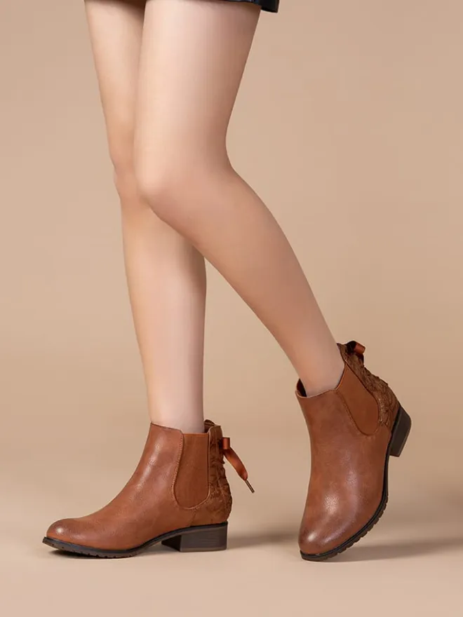 Chelsea-Boots in Hellbraun>Foreverfolie Discount