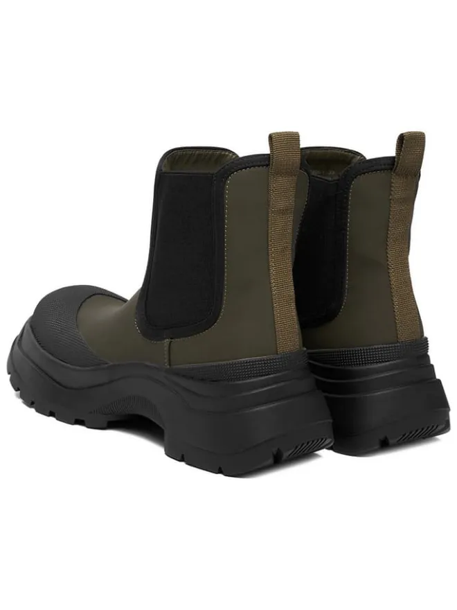 Hunter Stiefeletten^Chelsea-Boots in Khaki