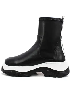 Goby Stiefeletten^Chelsea-Boots in Schwarz