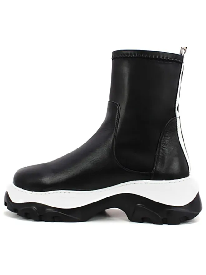 Goby Stiefeletten^Chelsea-Boots in Schwarz