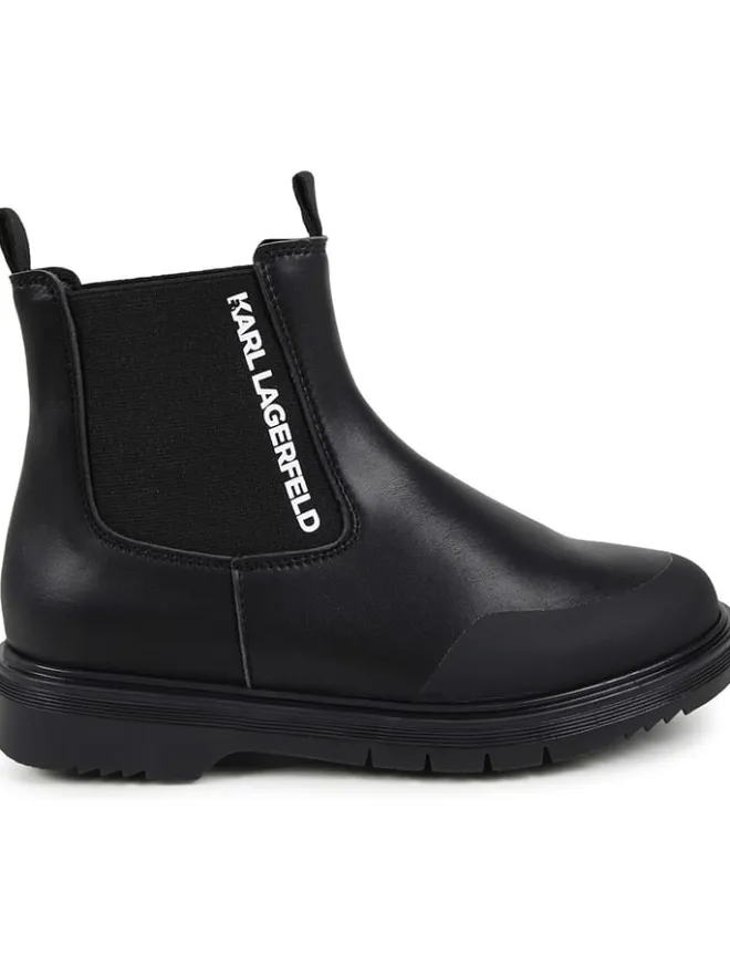 Chelsea-Boots in Schwarz>Karl Lagerfeld Kids