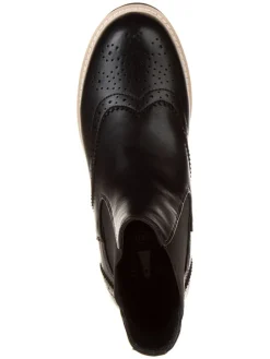 Inselhauptstadt Stiefeletten^Chelsea-Boots in Schwarz