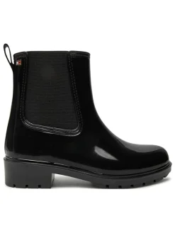 Chelsea-Boots in Schwarz>Tommy Hilfiger Shoes Outlet