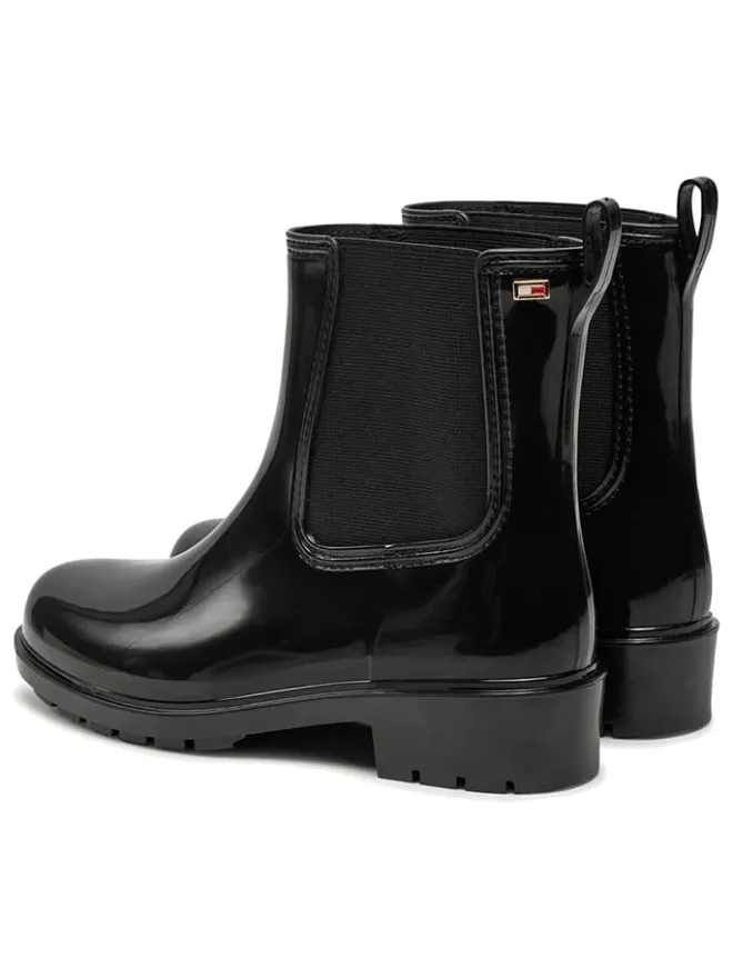 Chelsea-Boots in Schwarz>Tommy Hilfiger Shoes Outlet