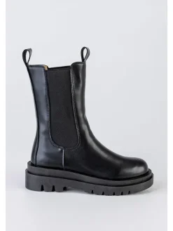 Musk Stiefeletten^Chelsea-Boots in Schwarz