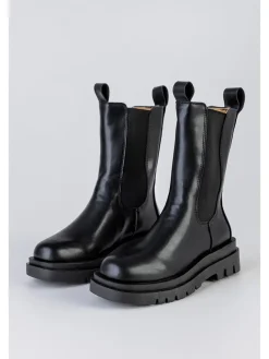 Musk Stiefeletten^Chelsea-Boots in Schwarz