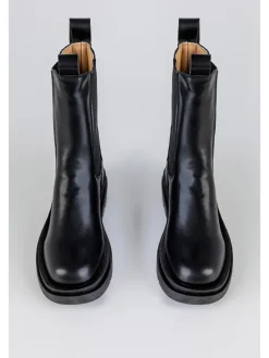 Musk Stiefeletten^Chelsea-Boots in Schwarz
