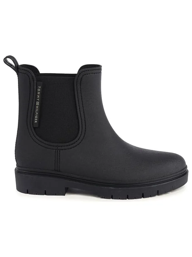 Chelsea-Boots in Schwarz>Tommy Hilfiger Shoes Outlet