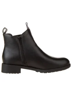 Inselhauptstadt Stiefeletten^Chelsea-Boots in Schwarz